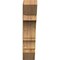 Ekena Millwork Balboa Slat Rough Sawn Bracket, Western Red Cedar, 6"W x 24"D x 28"H BKT06X24X28BOA06RWR - alternate 3